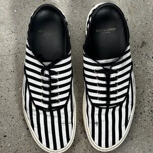 Saint Laurent Venice Cloth Low Trainers (Men’s 44 / US 11)